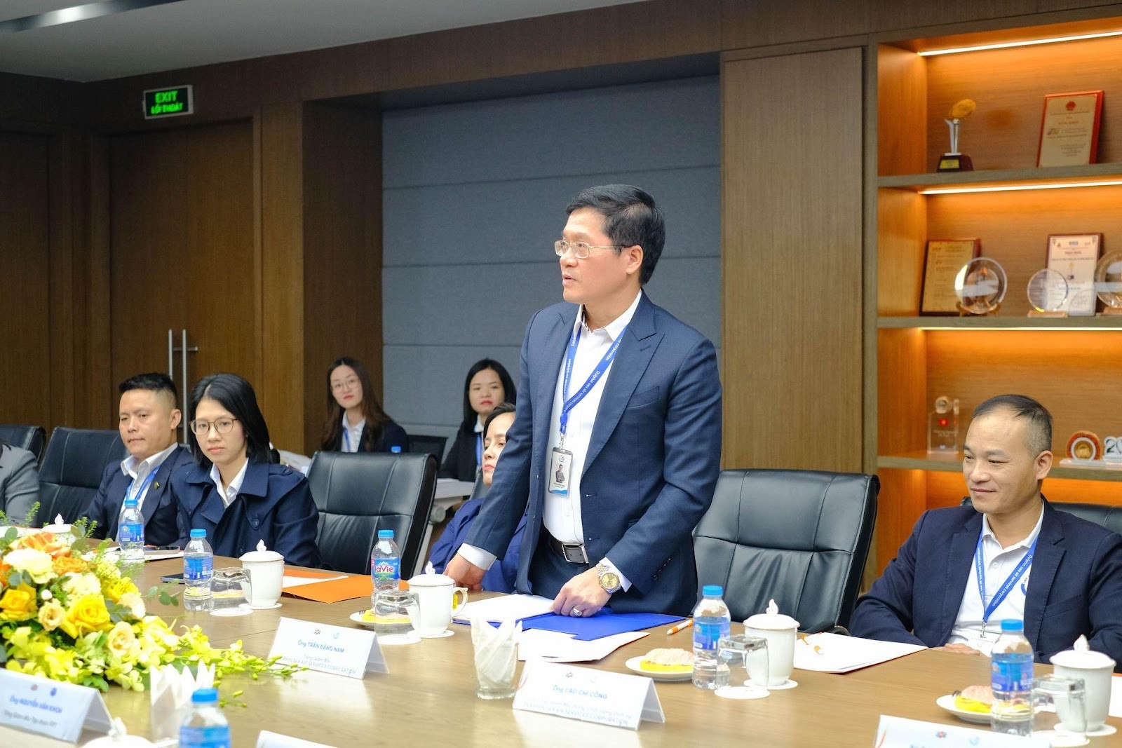 Ông Trần Đăng Nam - Chủ tịch HĐQT kiêm Tổng Giám đốc Dolphin Sea Air nhấn mạnh hợp tác giữa hai bên là nền móng hướng tới xây dựng các “chuẩn mực” chuyển đổi số cho ngành logistics.