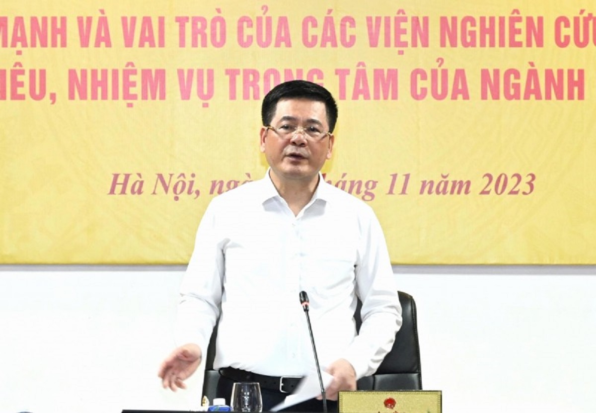 Bộ trưởng Nguyễn Hồng Diên: "Các Viện nghiên cứu cần phải tạo ra sản phẩm, công nghệ mà thị trường cần chứ không phải những thứ các Viện có thể làm".