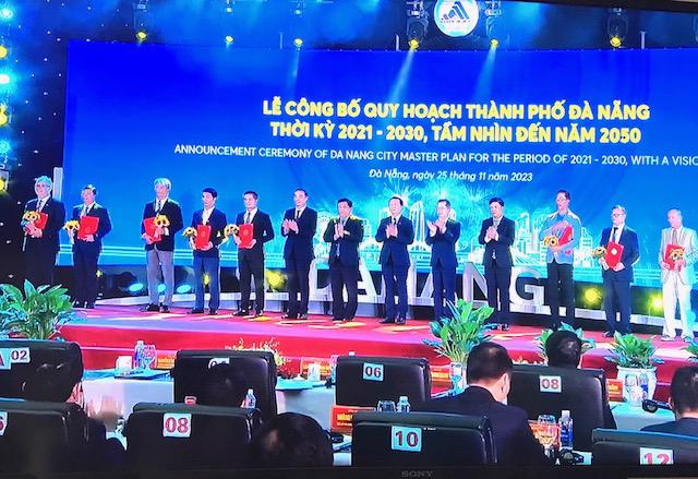 A ceremony was held on November 25 to announce the master plan for Da Nang by 2050.