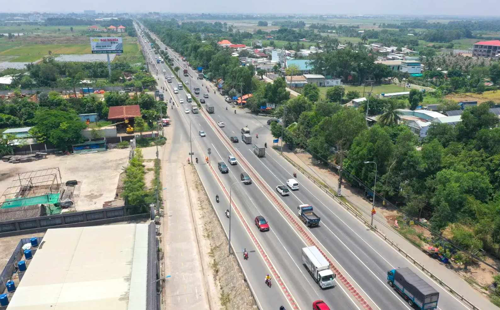 Quy hoạch tuyến vành đai 3 đoạn qua huyện Củ Chi, TP.HCM, sẽ có chiều dài khoảng 6,2 km.