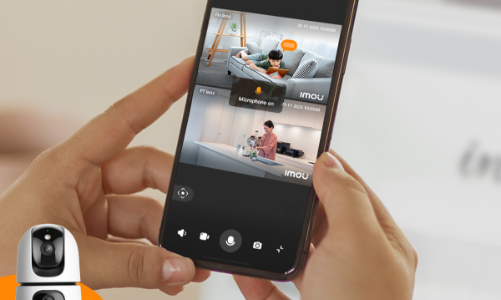 Đồng hành cùng con mọi lúc mọi nơi với camera thông minh