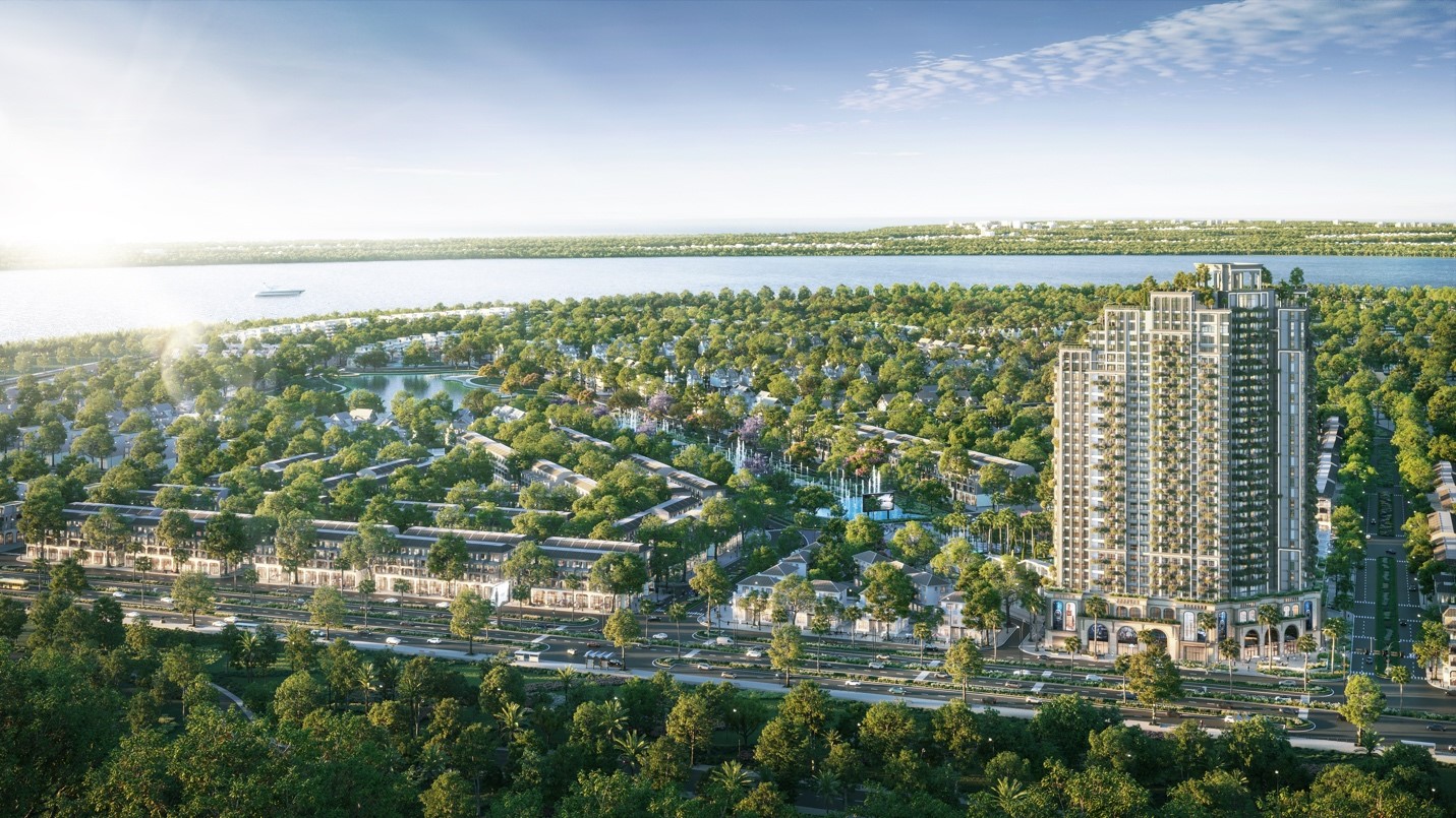 Central Park Residenses nằm trên mặt tiền Nguyễn Sỹ Sách và tầm view sông, biển đắt giá.