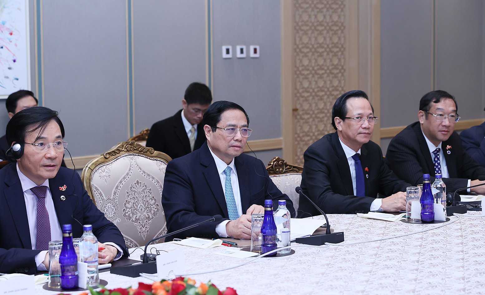Thủ tướng Phạm Minh Chính đánh giá cao việc Thổ Nhĩ Kỳ hiện là nhà đầu tư trực tiếp lớn nhất từ khu vực Trung Đông vào Việt Nam - Ảnh: VGP.