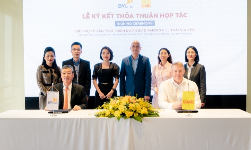BV Land hợp tác cùng Savills phát triển dự án BV Diamond Hill Thái Nguyên