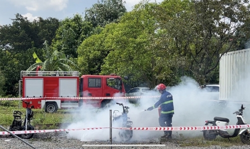 Hai loại bình có tác dụng chữa cháy, nổ liên quan tới Pin Lithium – Ion