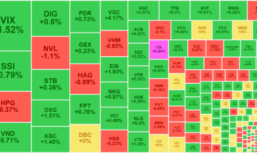 Cổ phiếu vốn hóa lớn lại “phá bĩnh”, bất động sản, chứng khoán hút dòng tiền