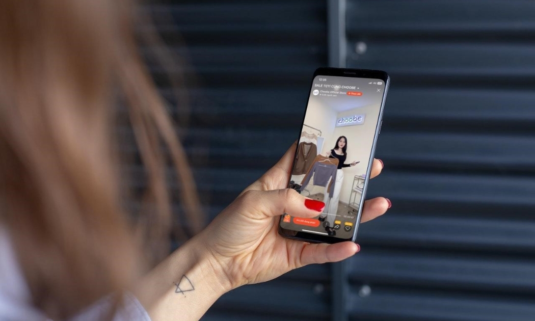 Các phiên livestream vào ngày sale số đôi của Choobe thu hút đến hơn 6.000 lượt xem qua Shopee Live.