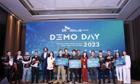 Công bố Top 10 startup xuất sắc nhất tại SK Startup Fellowship 2023 và khoản nhận tài trợ không quy đổi cổ phần, chiều 29/11 tại TP.HCM.