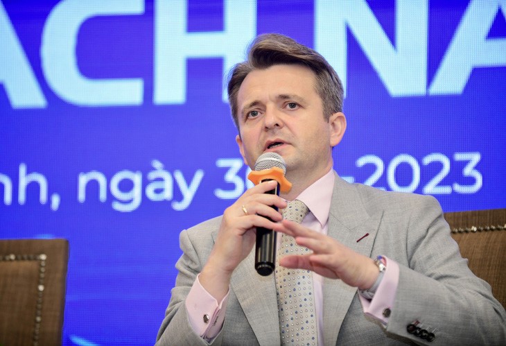 Ông Marcin Figlus - giám đốc khối quản trị rủi ro Công ty tài chính TNHH Ngân hàng Việt Nam Thịnh Vượng SMBC (FE Credit)