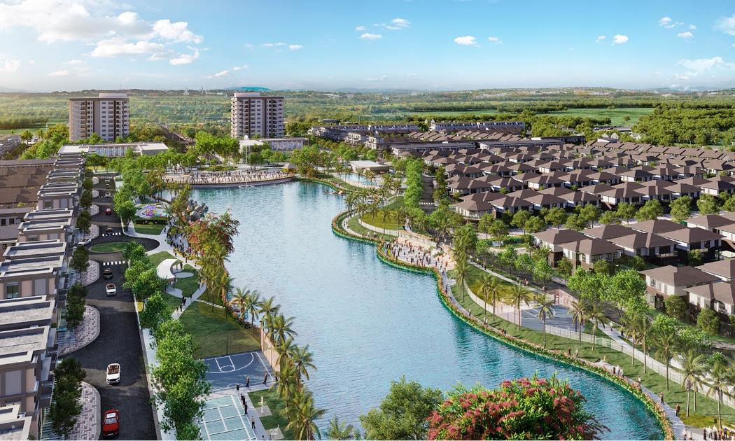 Phối cảnh nhà ở xã hội của Nam Long ở Cần Thơ
