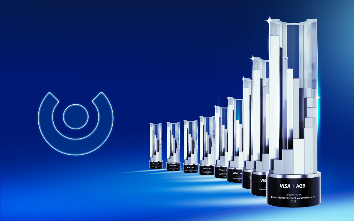 Hạng mục 9 giải thưởng mà ACB nhận từ Visa sự ghi nhận những nỗ lực vượt bậc và thành tích kinh doanh Thẻ xuất sắc của Ngân hàng này. 