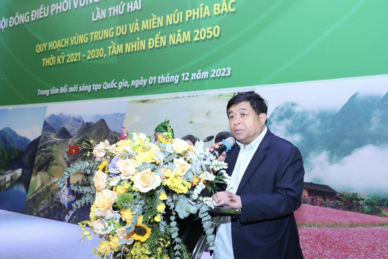 Bộ trưởng Bộ Kế hoạch và Đầu tư lưu ý một số điểm trong quy hoạch vùng Trung du và miền núi phía Bắc.