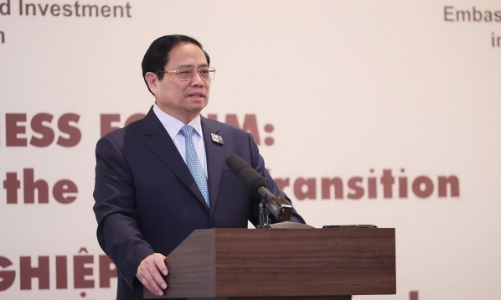 Thủ tướng: Chuyển đổi xanh, chuyển đổi số, đổi mới sáng tạo là lựa chọn chiến lược và ưu tiên hàng đầu của Việt Nam