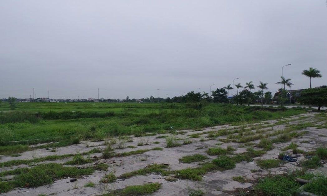 Khu đất dự kiến xây đại siêu thị rộng gần 11ha tại Thanh Hóa.