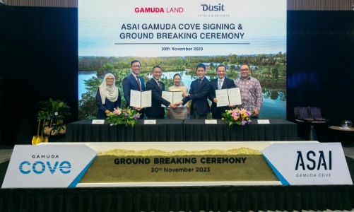 Gamuda Land ra mắt dự án khách sạn và ký hợp đồng quản lý cùng Dusit Hotels & Resort