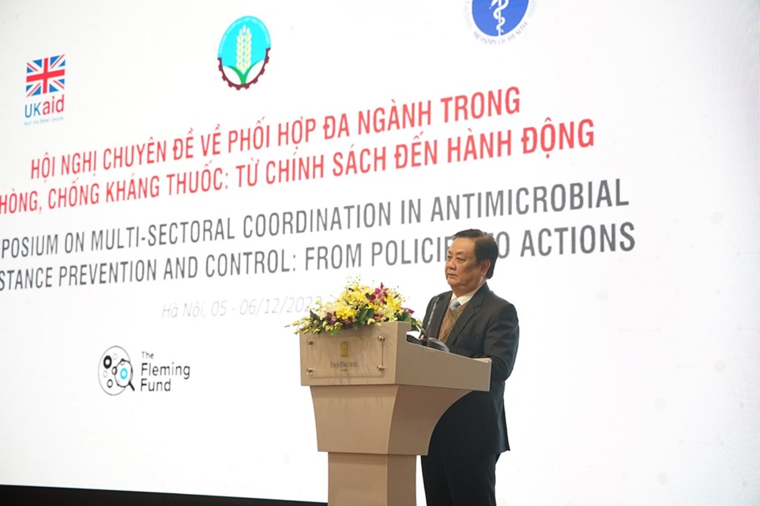 Ông Lê Minh Hoan, Bộ trưởng Bộ Nông nghiệp và Phát triển nông thôn.