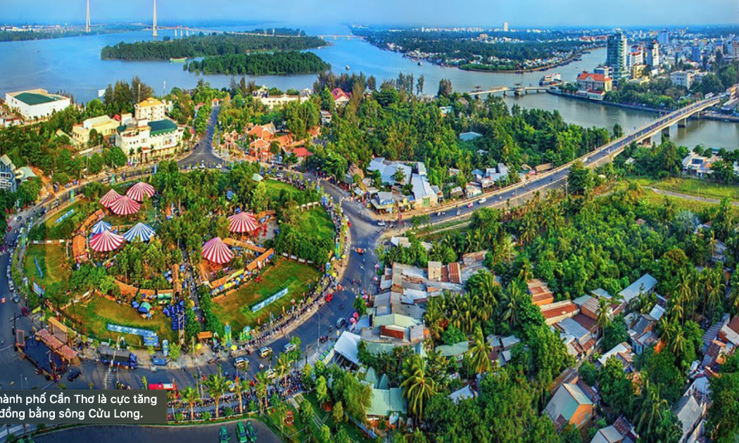 Khu vực trung tâm TP. Cần Thơ.