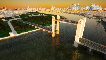 Construction of new Saigon River bridge to get underway in 2025