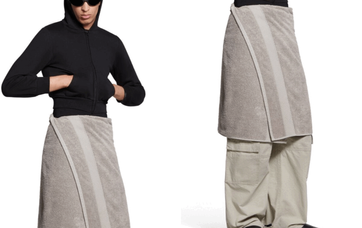 Một vài thiết kế kỳ quặc mà có giá siêu đắt của Balenciaga trước đây, được cho là nhằm mục đích gây tranh cãi hơn là để sử dụng.