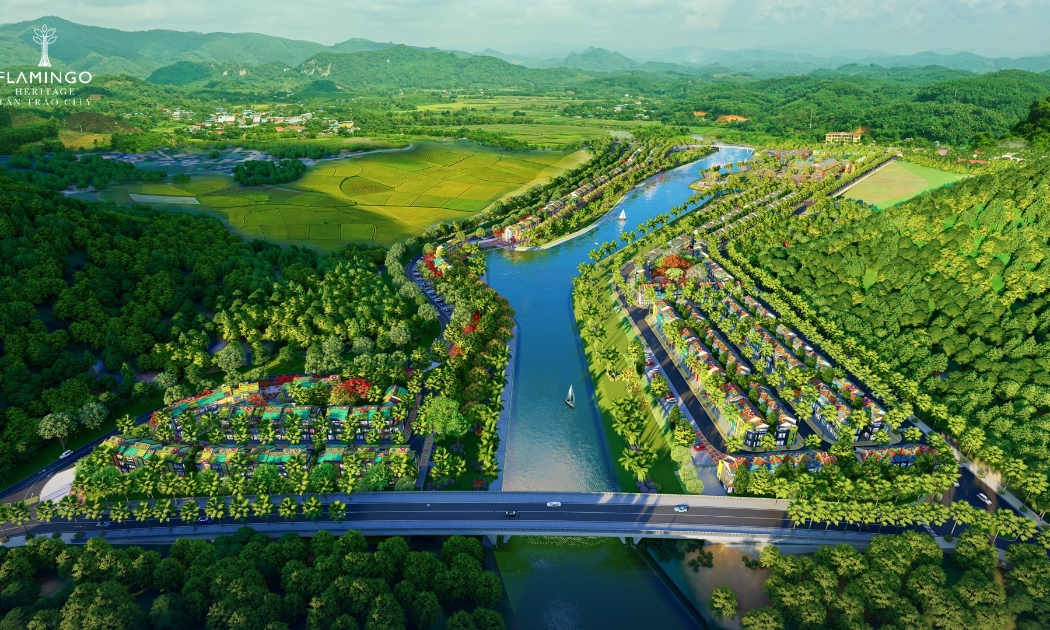 Phối cảnh tổng thể Flamingo Heritage Tân Trào City. Ảnh: Flamingo Holdings.