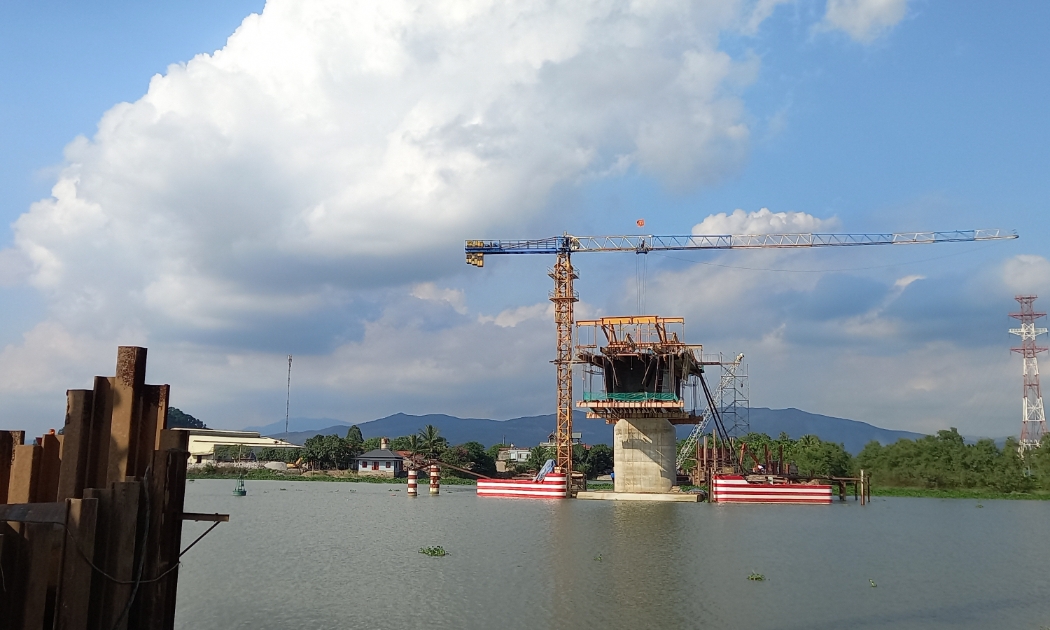 Dự án cầu Lại Xuân đang được triển khai.