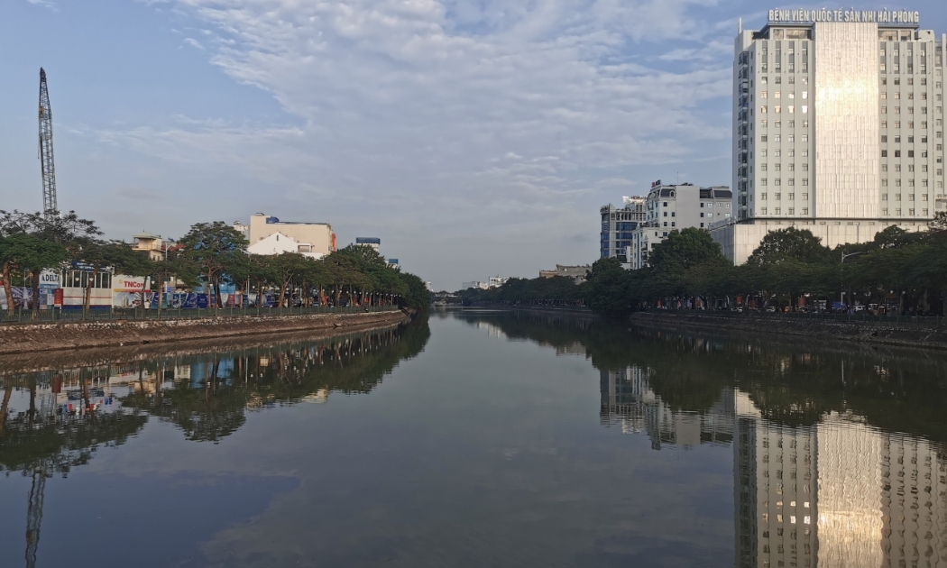 Hồ Tam Bạc sẽ được phục dựng cây cầu bắc từ đường Nguyễn Đức Cảnh sang đường Quang Trung
