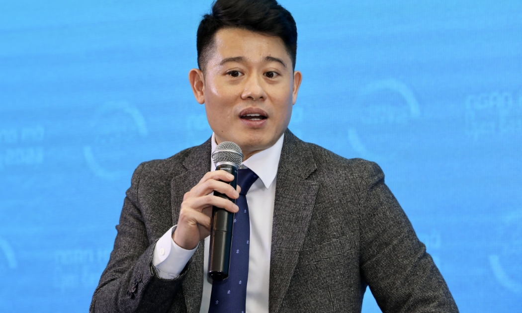 Ông Nguyễn Hoàng Long, Phó tổng giám đốc NAPAS chia sẻ tại Hội thảo “Ngân hàng mở/Open Banking: Chuyển dịch mô hình kinh doanh từ đóng sang mở”.