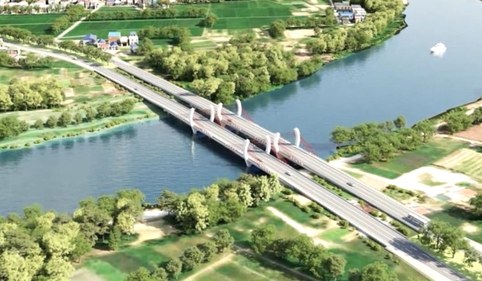 Phối cảnh đường Ho&agrave;ng Sa-Dốc Sỏi kết nối th&agrave;nh phố Quảng Ng&atilde;ivới Khu kinh tế Dung Quất.