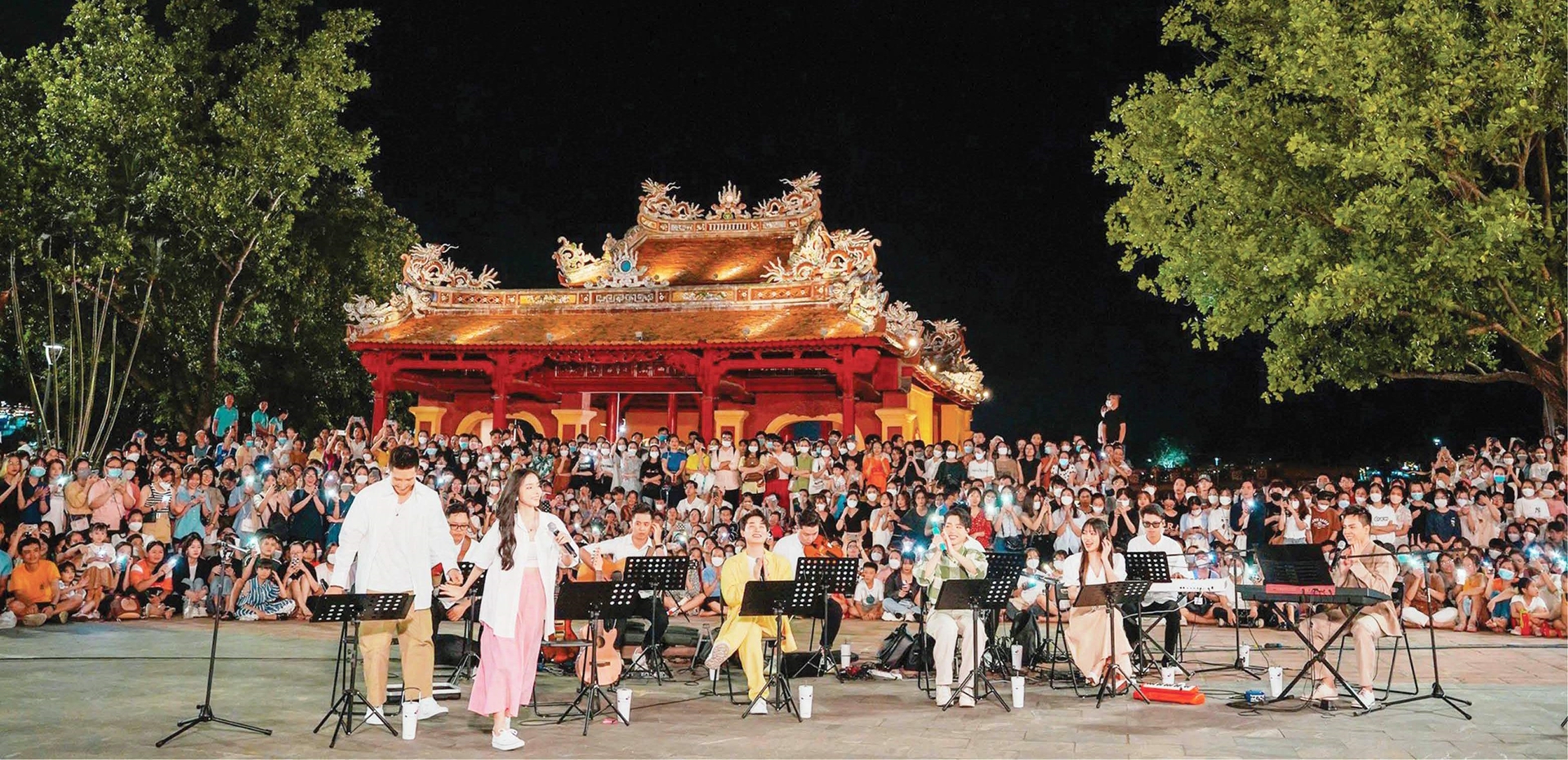 Du lịch &acirc;m nhạc ở Huế, một tiềm năng cần th&uacute;c đẩy.