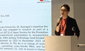 Ông Taka Kumagai, Giám đốc điều hành Technology Seed Incubation
