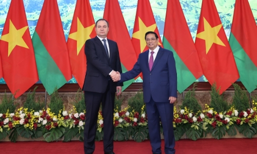 Tạo xung lực mới phát triển quan hệ Việt Nam-Belarus trên tất cả các lĩnh vực