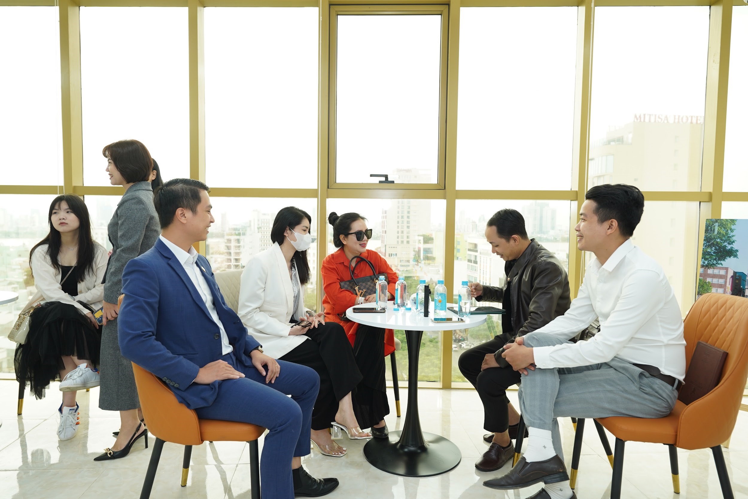 Dự án thu hút sự quan tâm của nhiều nhà đầu tư đến từ Hà Nội và TPHCM.