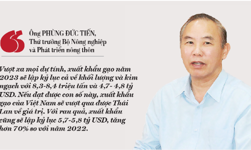 Gạo và rau quả: Hai “át chủ bài” xuất khẩu nông sản 