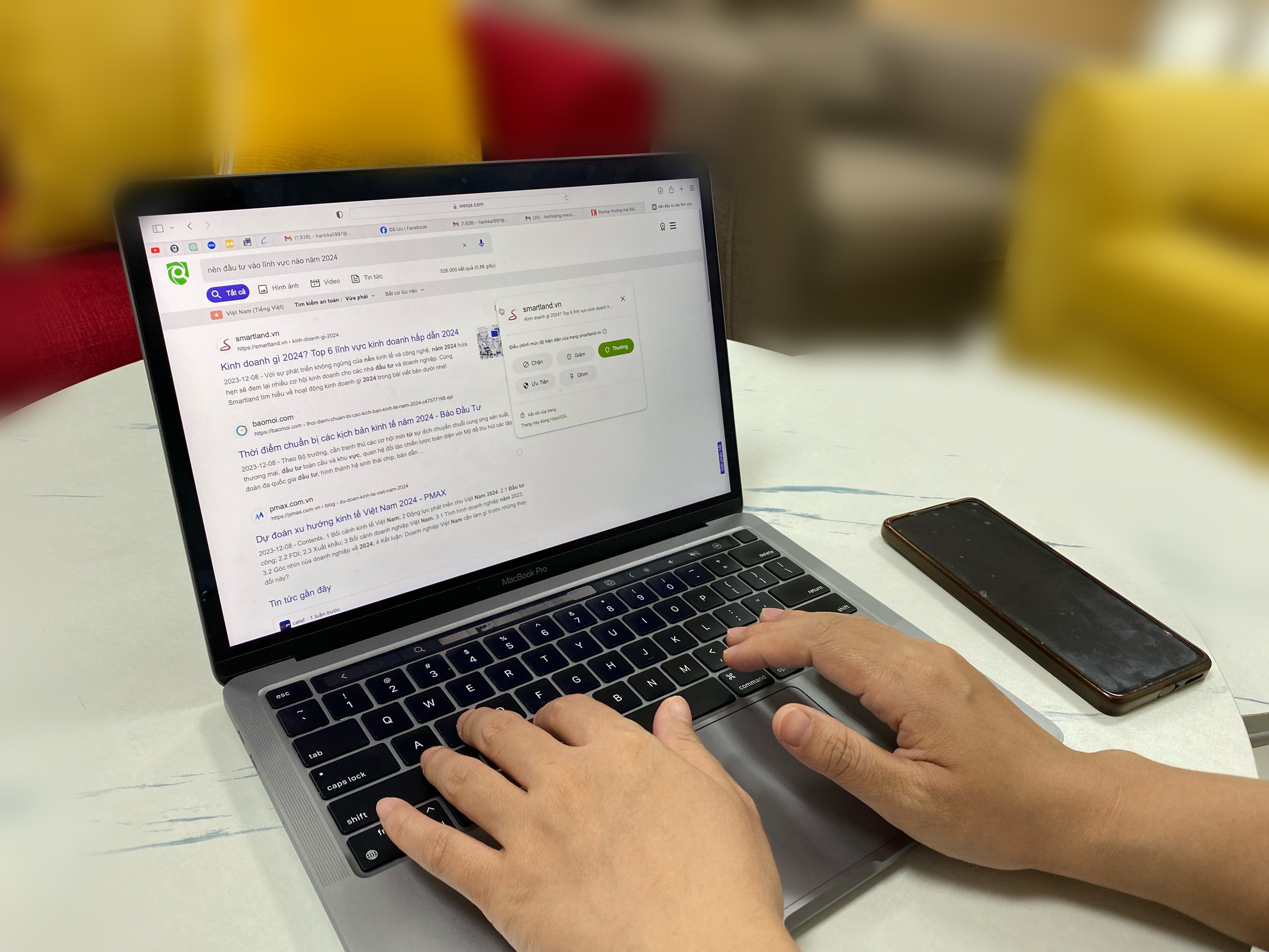 Nền tảng t&igrave;m kiếm Weoja c&oacute; c&aacute;c chức năng t&igrave;m kiếm gi&uacute;p người d&ugrave;ng kh&ocirc;ng bị l&agrave;m phiền bởi c&aacute;c h&igrave;nh ảnh hiển thị của quảng c&aacute;o&nbsp;&nbsp;