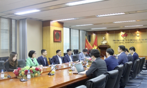 SCIC làm việc với Tập đoàn Mirae Asset