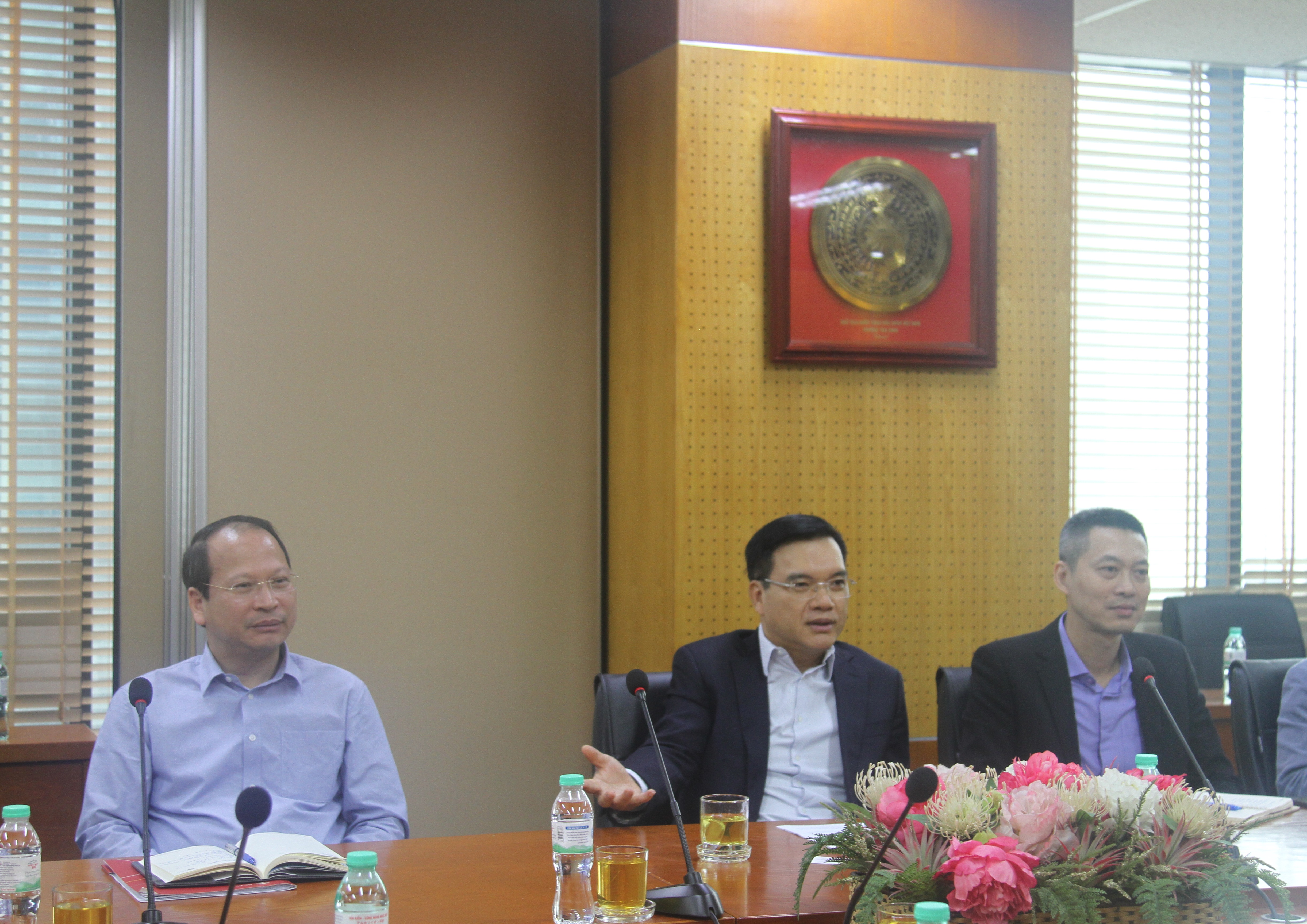 Chủ tịch Hội đồng Thành viên SCIC Nguyễn Chí Thành tiếp và làm việc với Tập đoàn VinaCapital