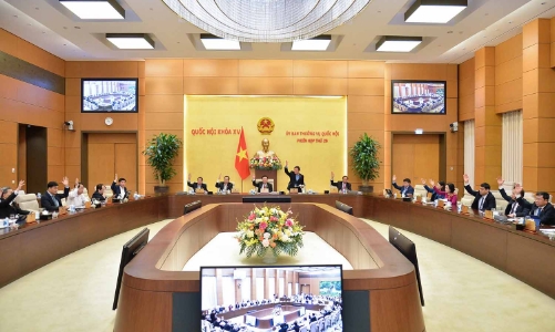 Phiên họp thứ 28 Ủy ban Thường vụ Quốc hội: Tán thành thành lập thị xã Việt Yên (Bắc Giang) và thị trấn Hậu Hiền (Thanh Hóa)