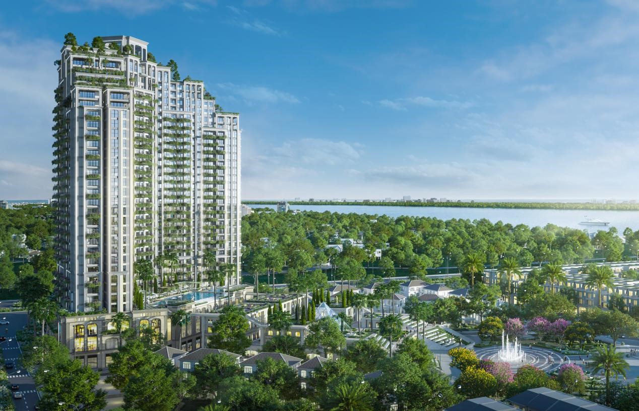 Tòa tháp Central Park Residence với tầm view vĩnh cửu đắt giá.
