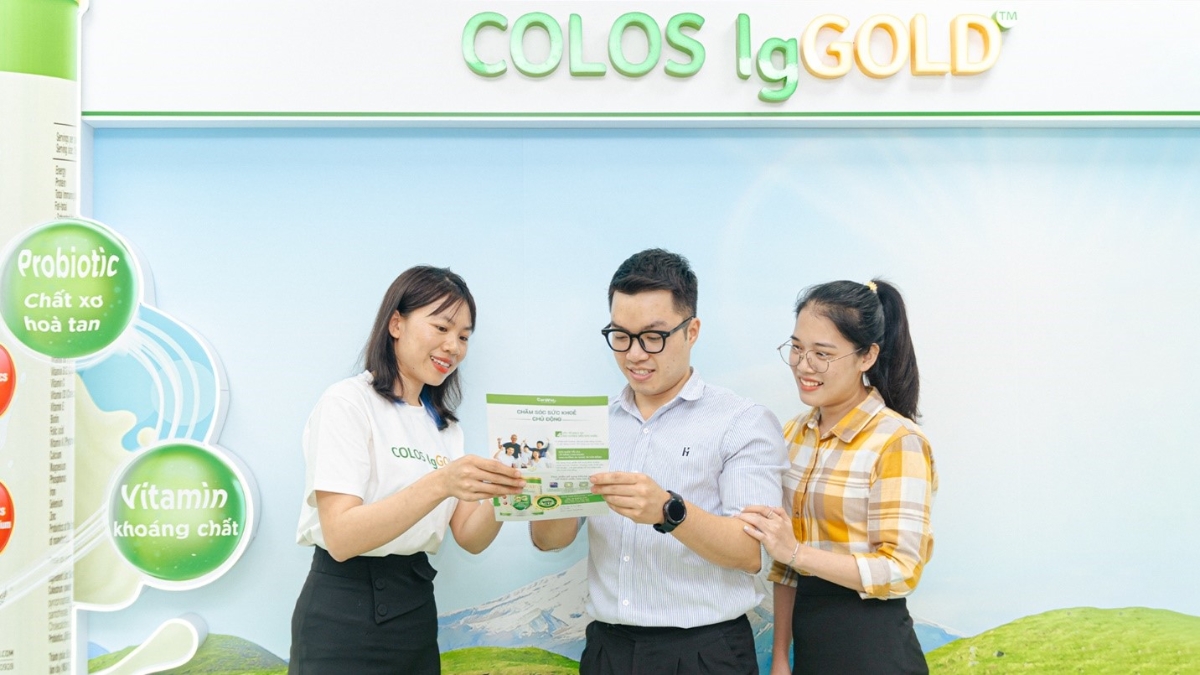 TPBS COLOS IgGOLDTM nhận được sự yêu thích của người tiêu dùng.
