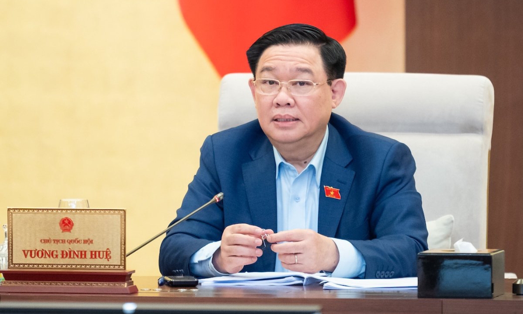 Chủ tịch Quốc hội Vương Đình Huệ. Ảnh: Quốc hội