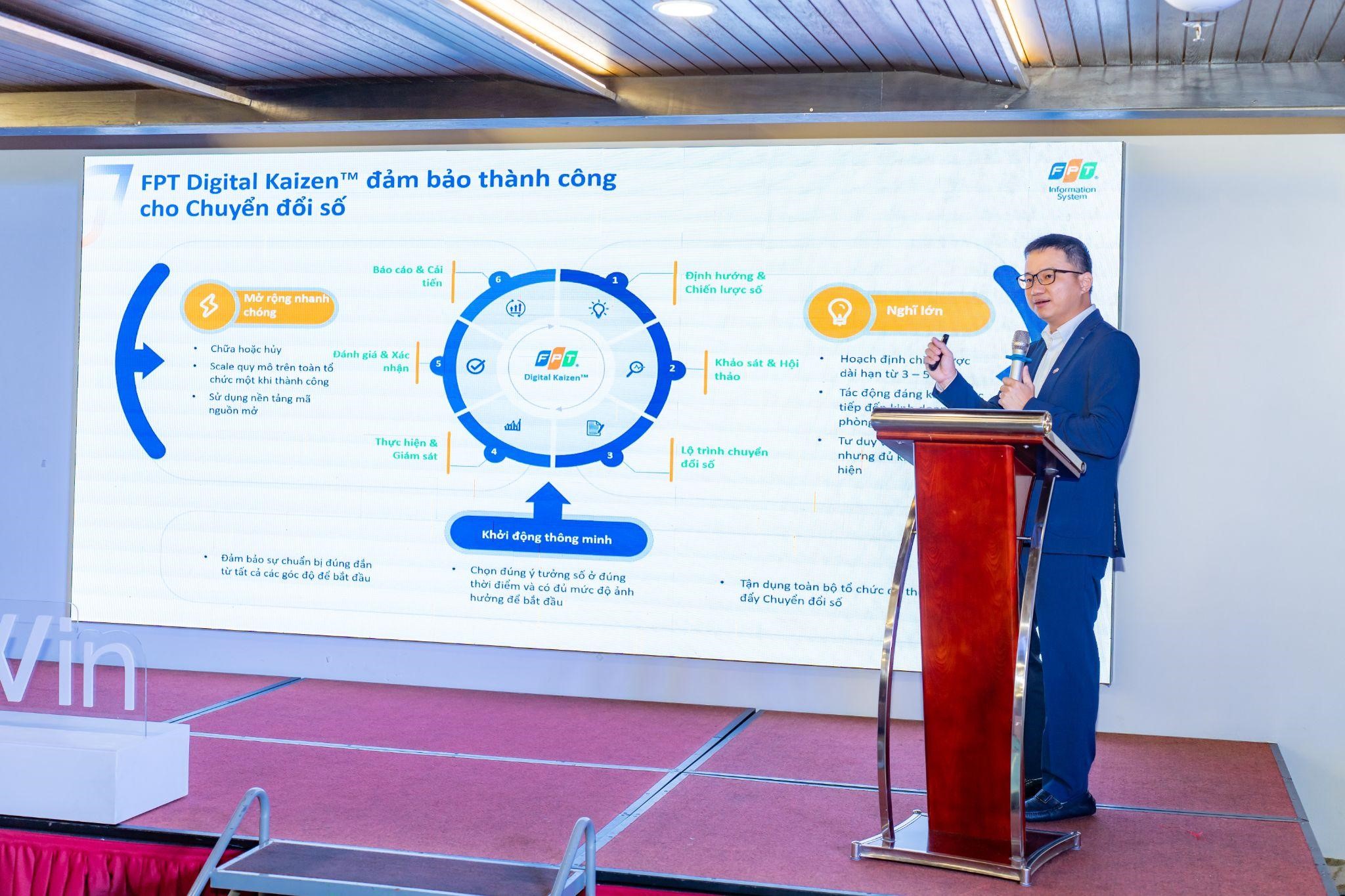 Ông Thân Minh Ngọc - Phó Chủ tịch cấp cao kiêm Phó Giám đốc Khối Doanh nghiệp đề xuất nhiều cách tiếp cận chuyển đổi số cho doanh nghiệp FDI.