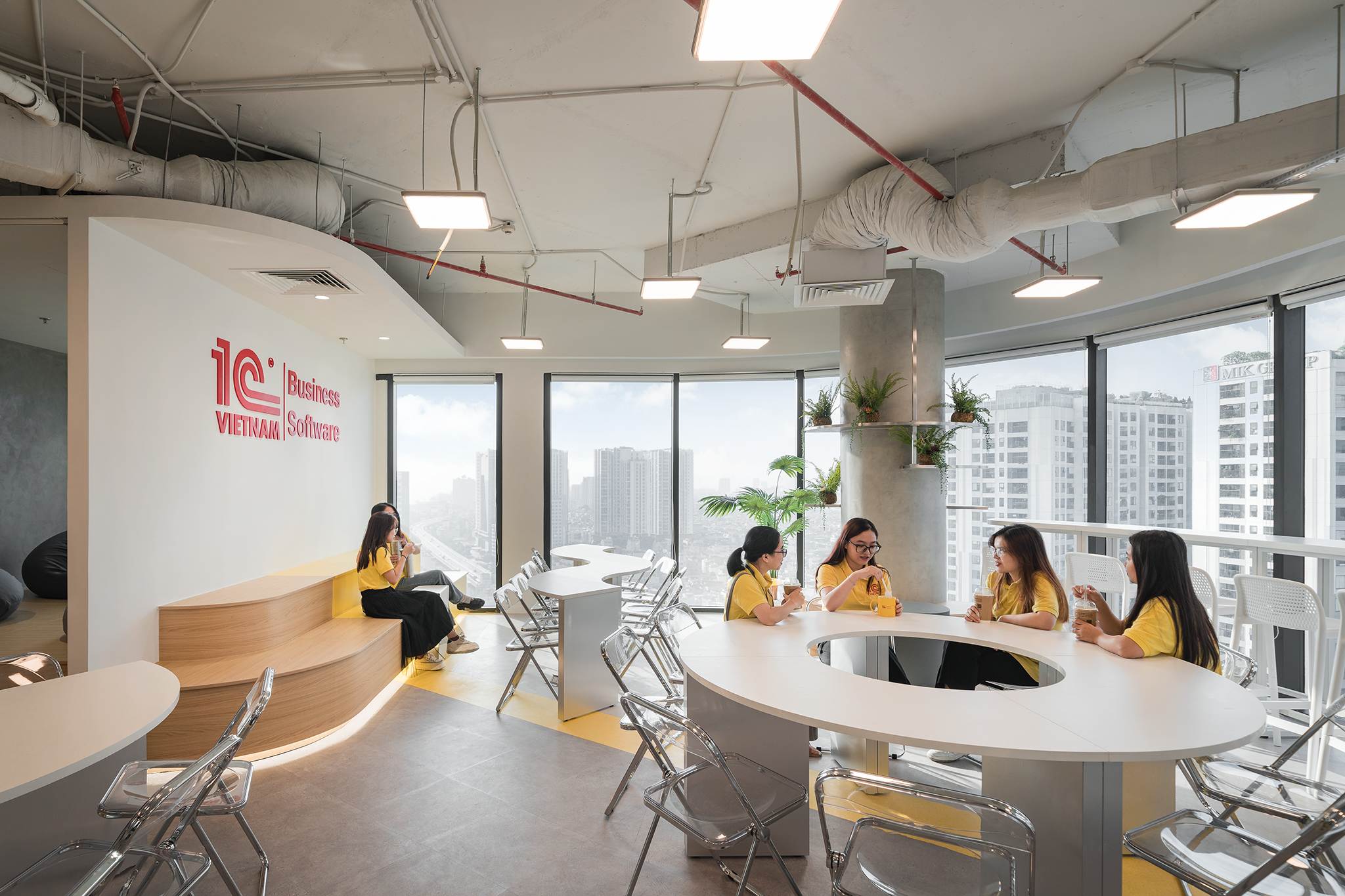 Từ khu văn ph&ograve;ng mới n&agrave;y, 1C mong muốn sẽ mở ra một kỷ nguy&ecirc;n đầu tư mới cho tương lai &ldquo;số