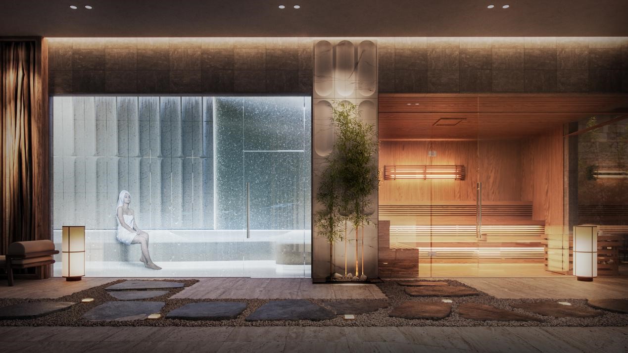 X&ocirc;ng hơi chăm s&oacute;c sức khỏe tại Central Park Residences.