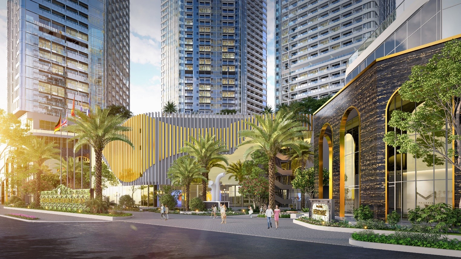 Tổ hợp nghỉ dưỡng - giải tr&iacute; - giao thương Crystal Holidays Harbour V&acirc;n Đồn.