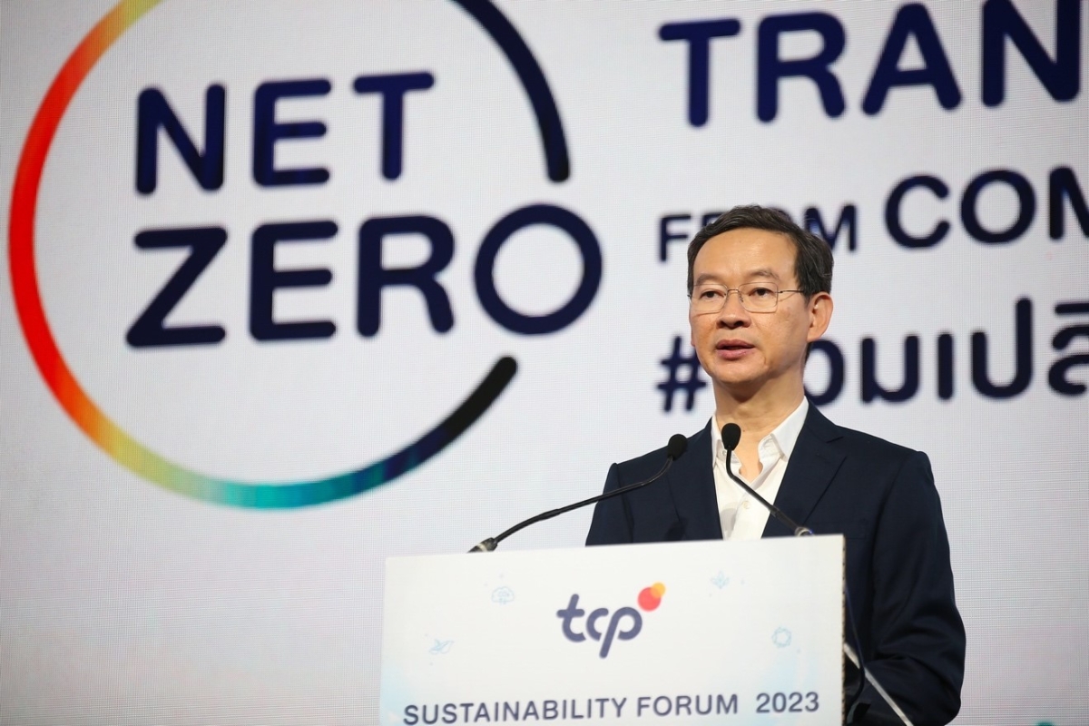 Tập đoàn TCP đặt mục tiêu đạt trung hòa carbon trong vận hành của Tập đoàn tại Thái Lan và các thị trường quốc tế trong năm 2050.