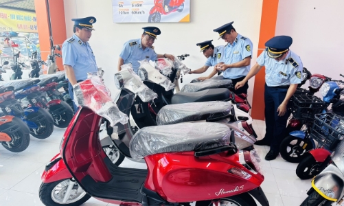 Kiểm tra loạt chuỗi kinh doanh xe điện trên toàn quốc