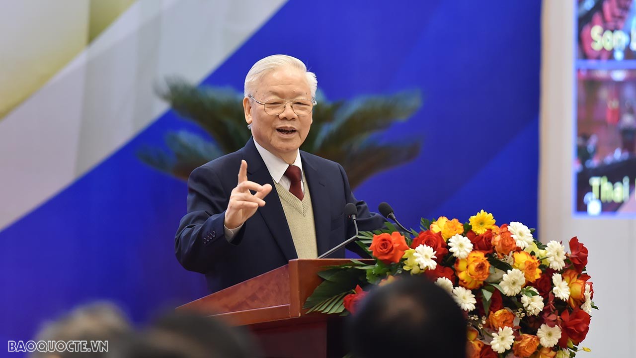 Tổng Bí thư Nguyễn Phú Trọng cho rằng, trong thời gian tới, tình hình thế giới và khu vực dự báo sẽ còn tiếp tục có những diễn biến phức tạp, khó lường.