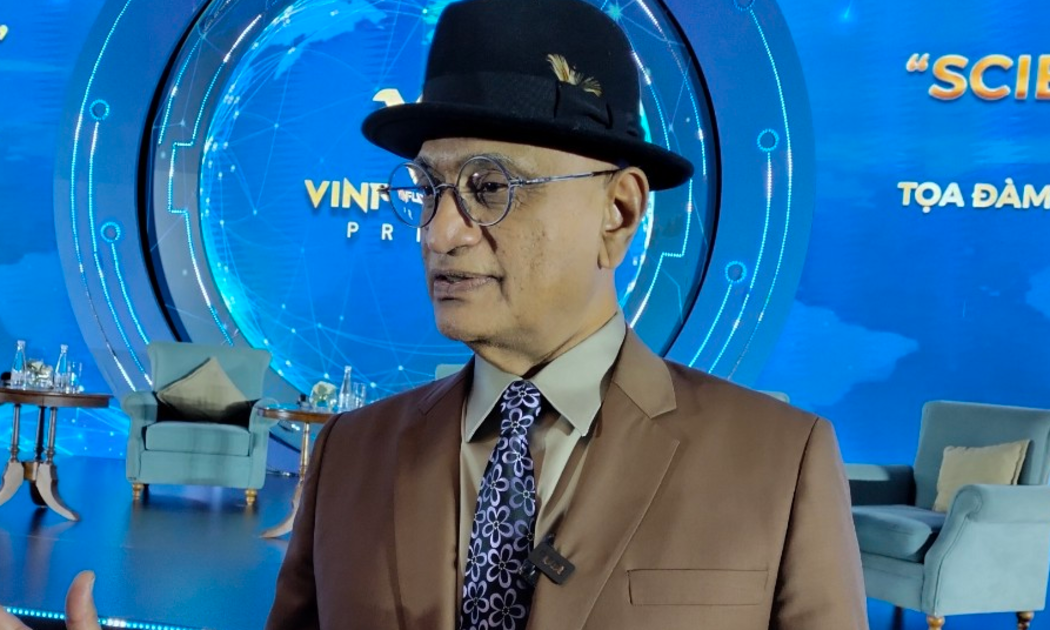 TS Padmanabhan Anandan, nhà khoa học nổi tiếng toàn cầu về Thị giác máy tính và Trí tuệ nhân tạo (AI); nhà sáng lập của AI Matters Advisors LLC và Chủ tịch Hội đồng điều hành của Telangana AI Mission.