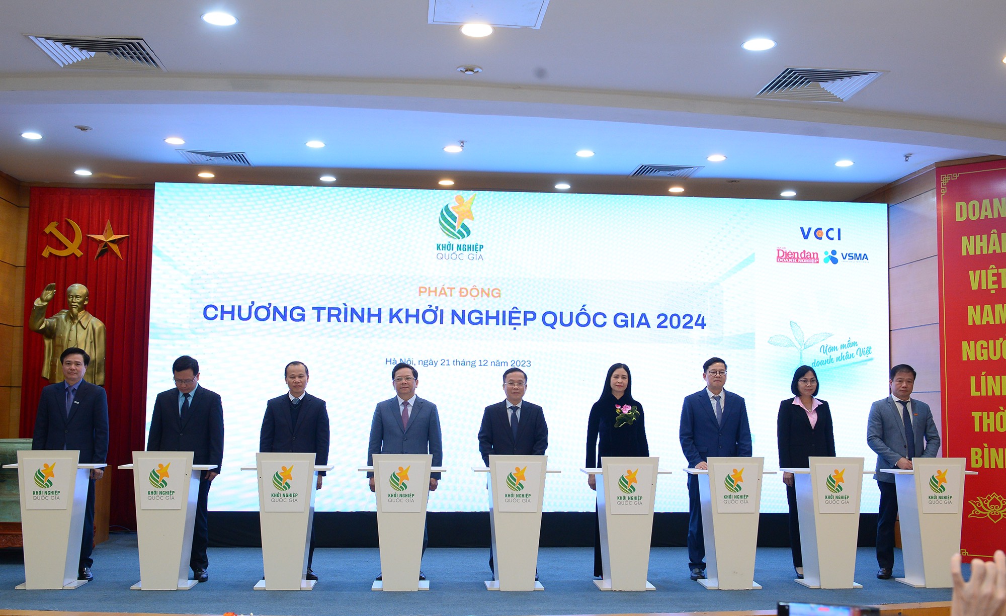 Phát động Chương trình Khởi nghiệp Quốc gia 2024.