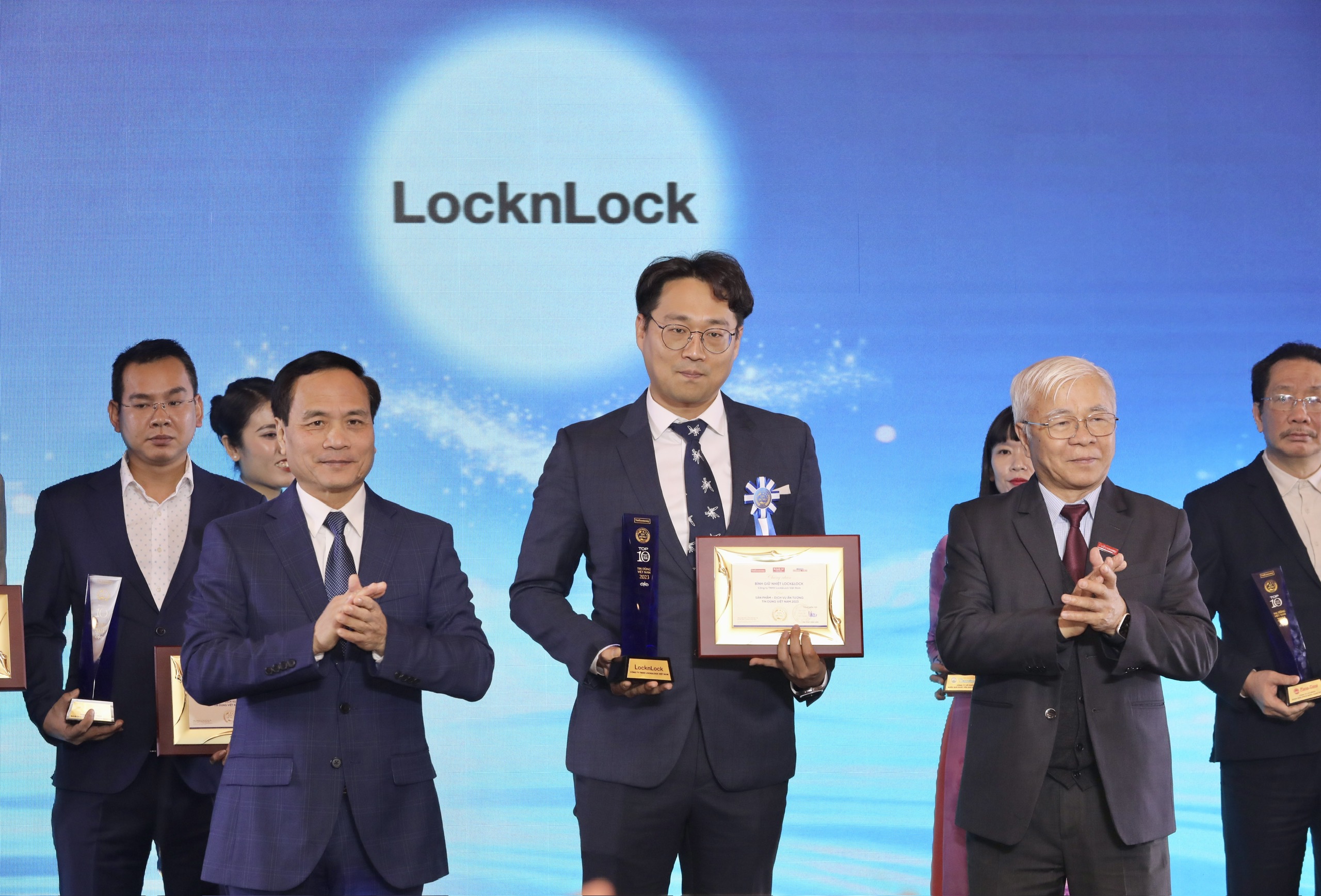 Đại diện Công ty TNHH Lock&Lock Việt Nam. Ảnh: Việt Dũng.